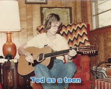 Ted as a teen